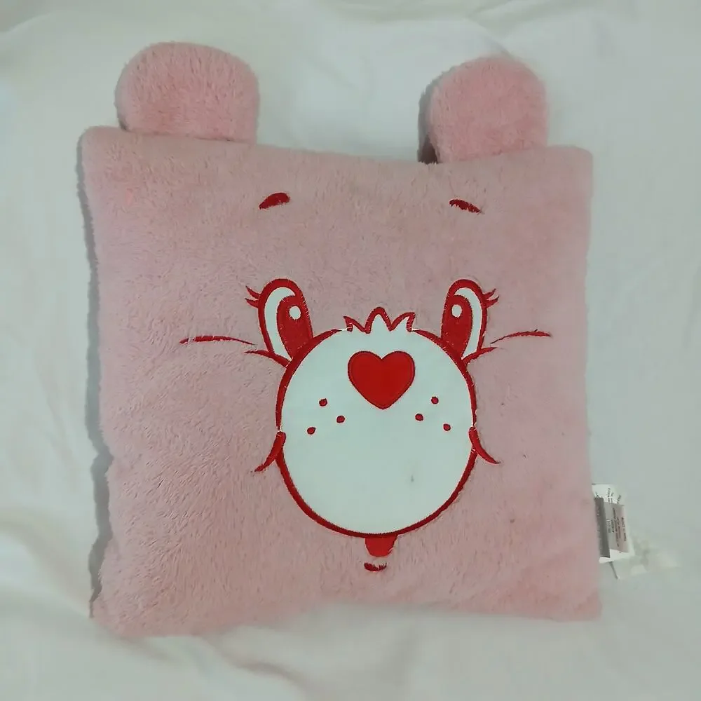 Care Bears American Greetings 2017 Cheer Bear Pillow Land Of Nod Pink Square